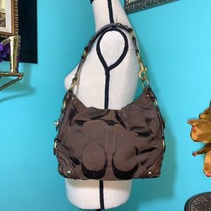 Coach Carly Signature Handbag